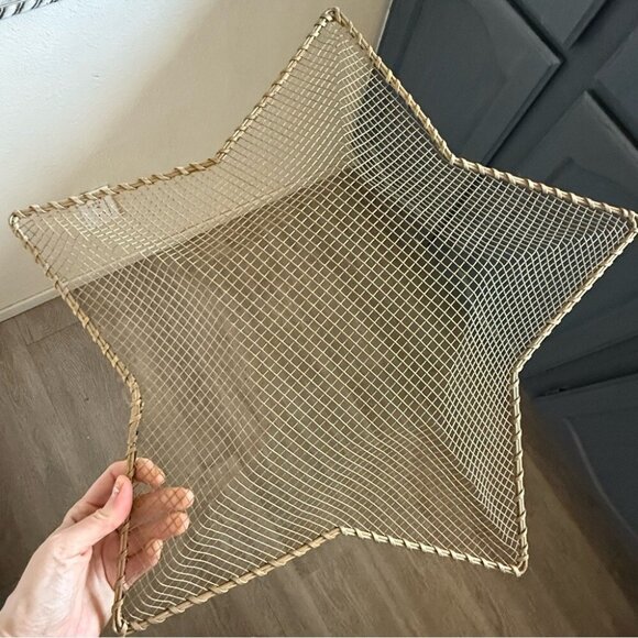 Vintage Brass Gold Metal Decorative 18” Wall Stars Set Of 3 Trio - Picture 2 of 6